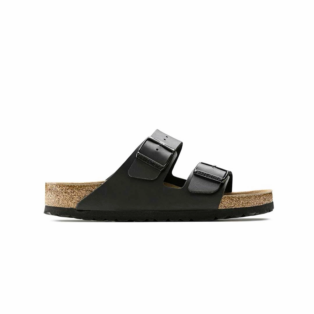 Everyday Look Flexible Layers Birkenstock - Women's Arizona Birko-Flor Soft Footbed Slides (Narrow) (551253)