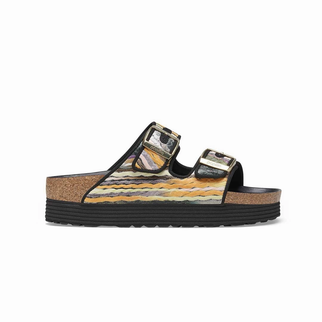 Birkenstock - Women's Arizona Platform Slides (Narrow) (1025303) Flexible Beach Shoes