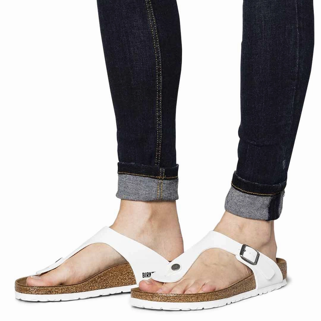 Fashionable Birkenstock - Women's Gizeh Birko-Flor Sandals (745531)