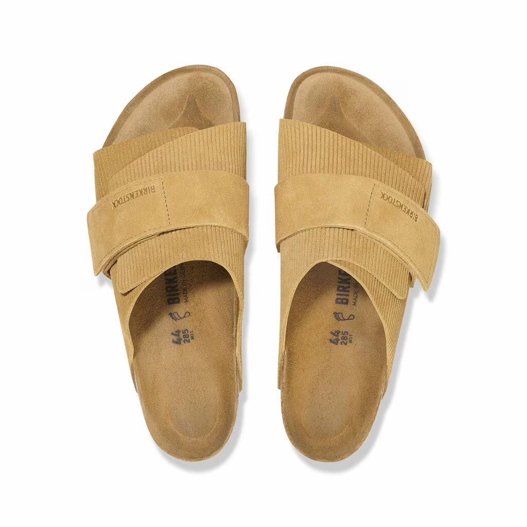 Birkenstock - Women's Kyoto Corduroy Slides (Narrow) (1025642) Street Cool