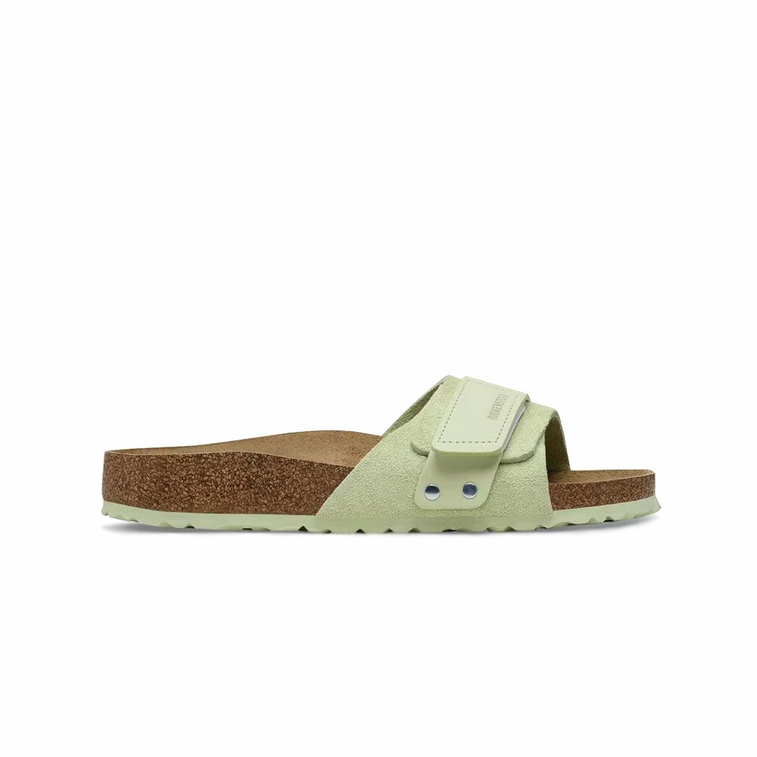 Birkenstock - Women's Oita Suede Leather Slides (Narrow) (1026482) Supportive Outdoor Footwear
