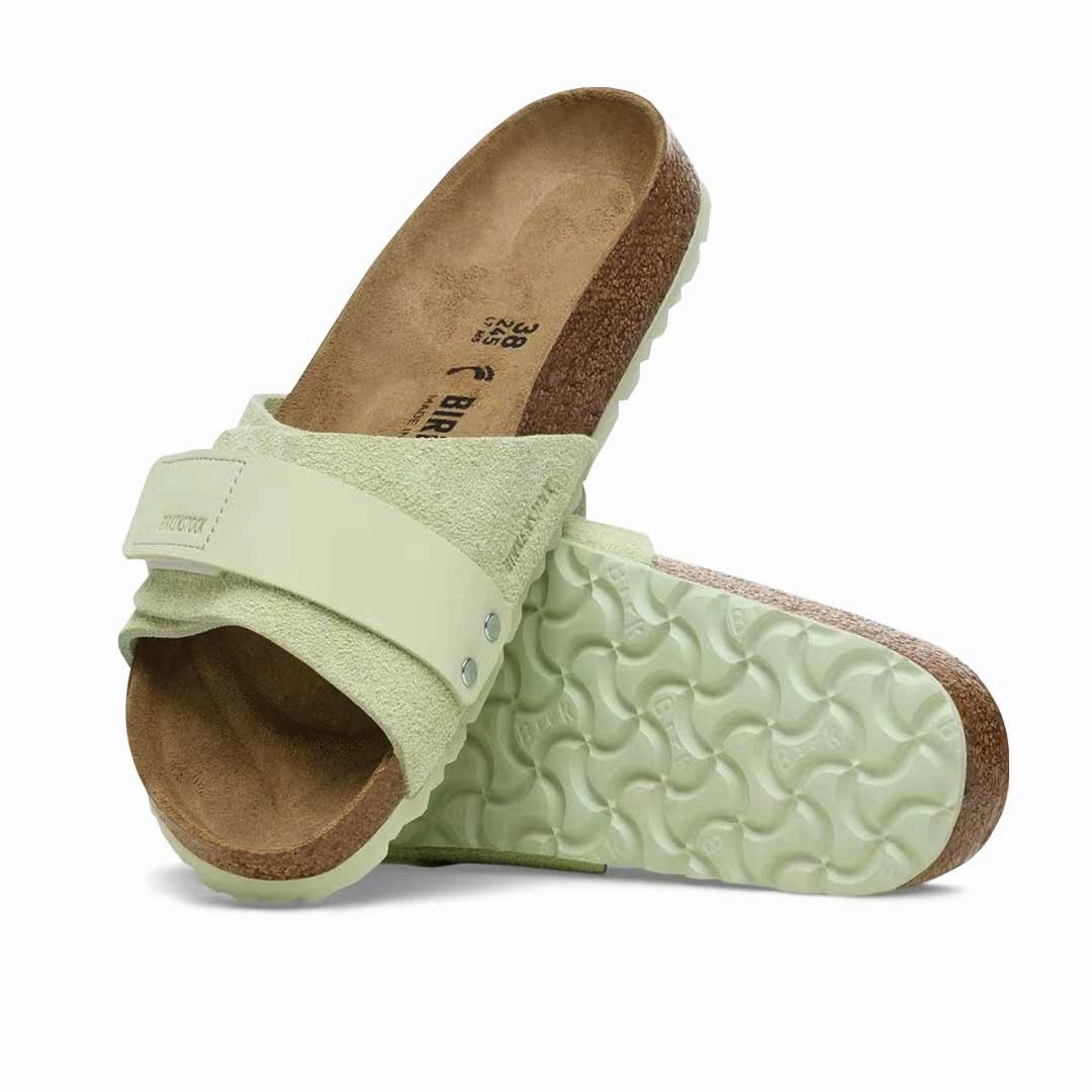 Birkenstock - Women's Oita Suede Leather Slides (Narrow) (1026482) Beach Footwear