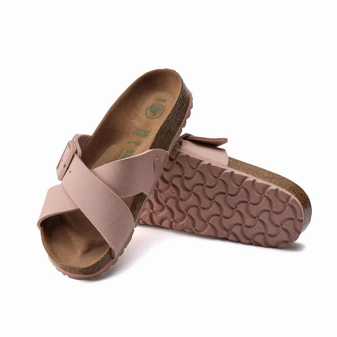 Birkenstock - Women's Siena Vegan Textile Sandals (Narrow) (1021546) Soft Support Trail Ready