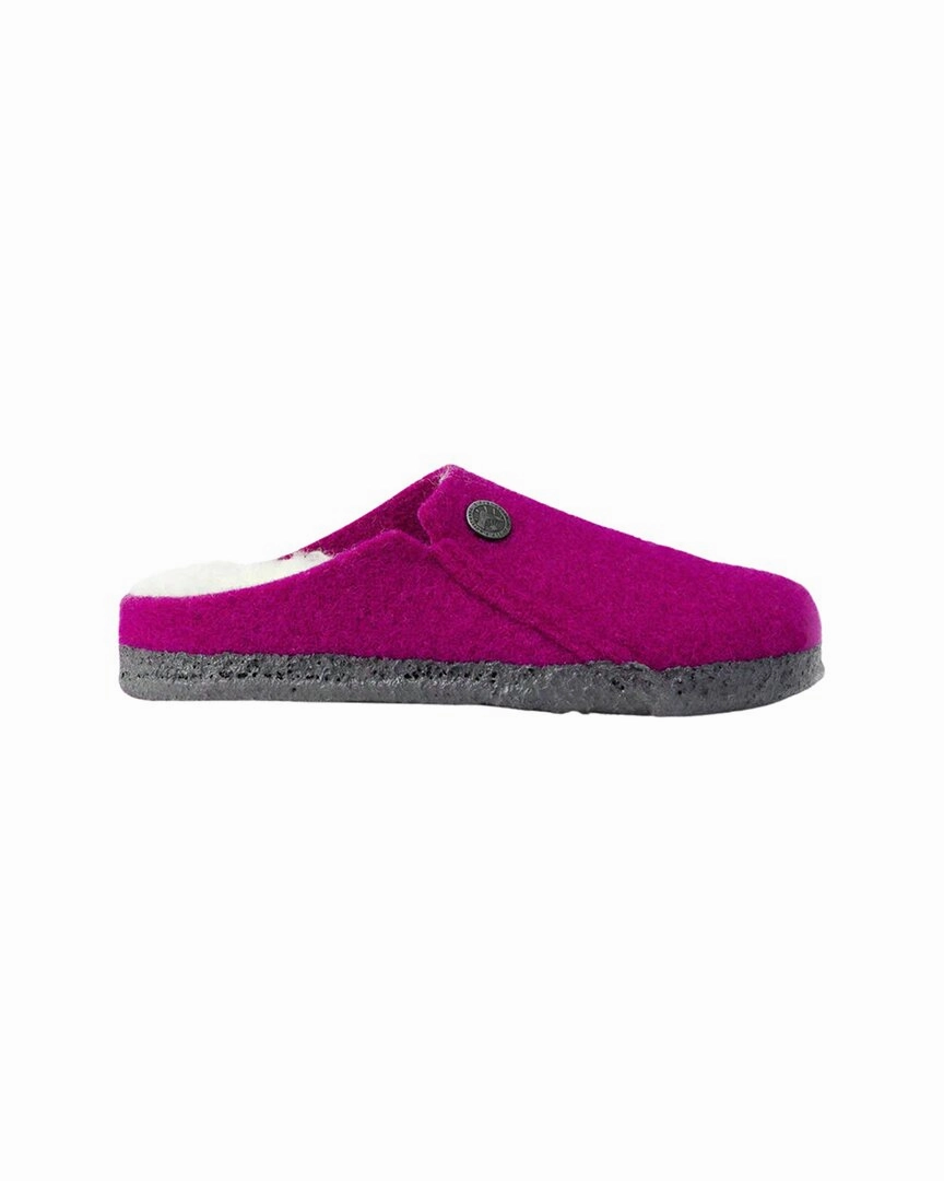 Birkenstock Zermatt Shearling & Wool Felt Slipper Beach Fun