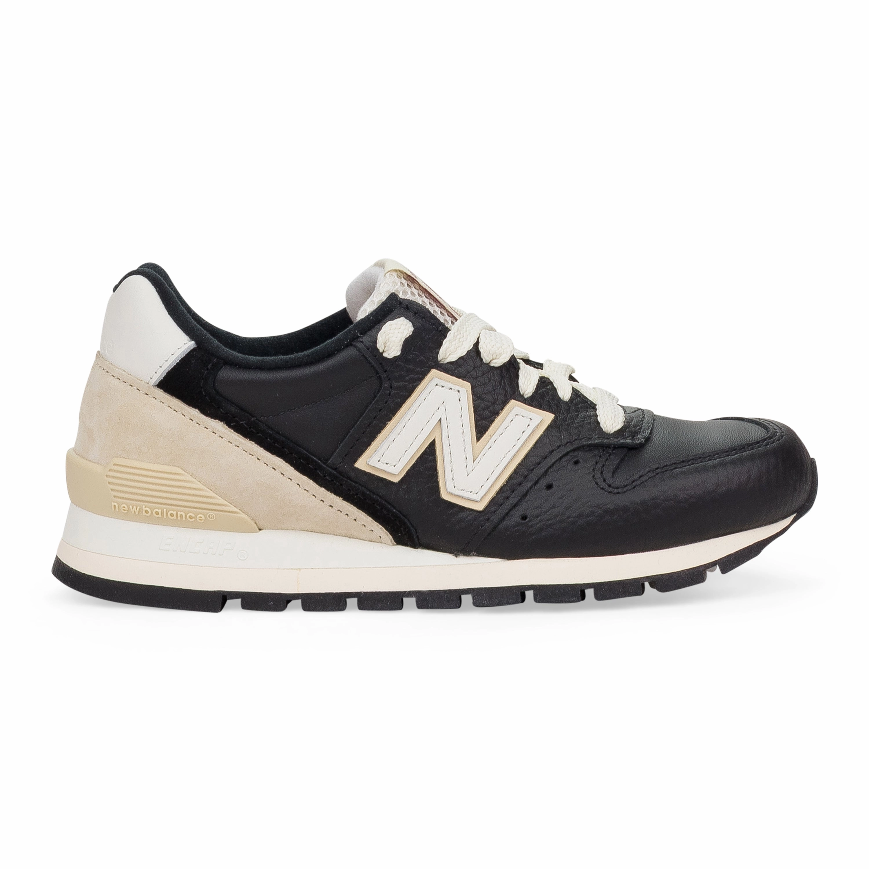 toe - hugging Secure Traction BLACK NB MADE IN USA 996 SNEAKERS
