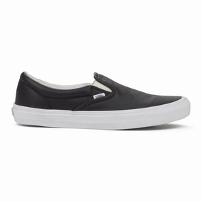 BLACK OG CLASSIC SLIP-ON LX SNEAKERS grip - improved running shoes