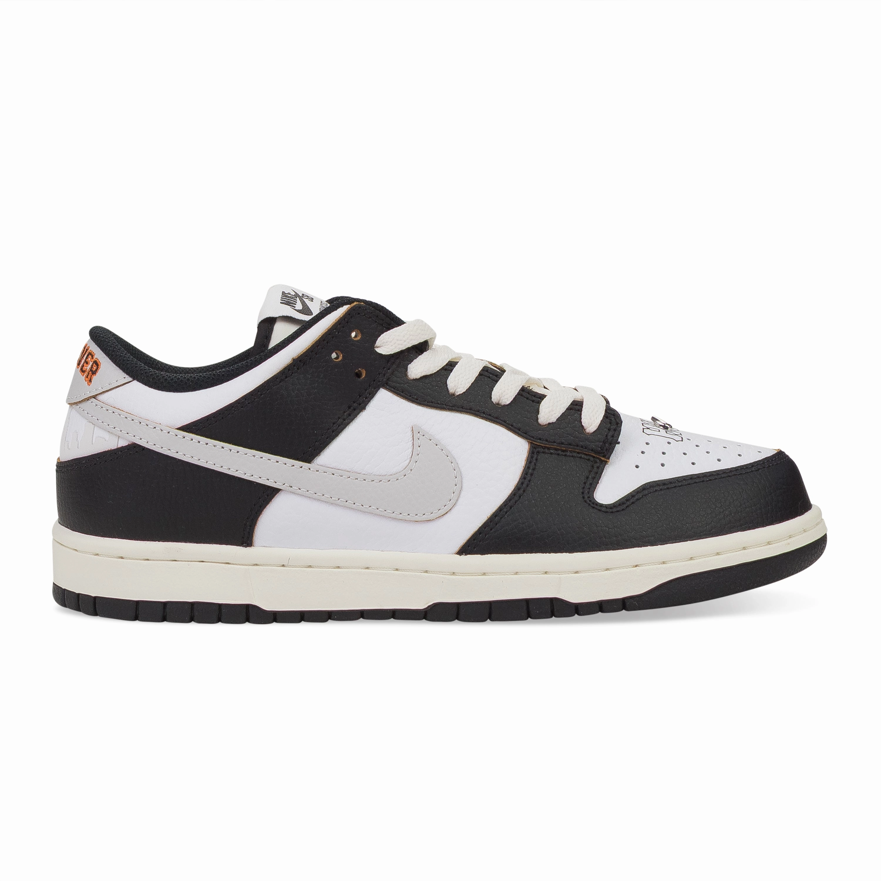 BLACK/WHITE HUF SB SNEAKERS Professional Shoes