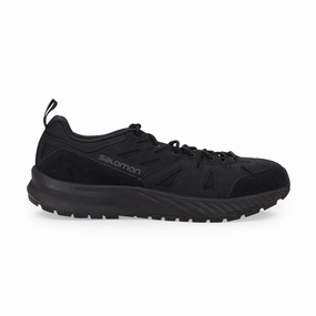 running in a forest shoes BLACK/WHITE ODYSSEY ADVANCED SNEAKERS