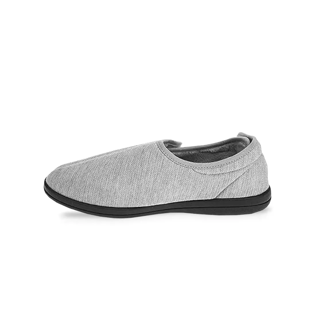 United Supply Co - Men's Plain Velcro Slippers (SMF4931BUS GRY) Boho Mood Sunset Hour