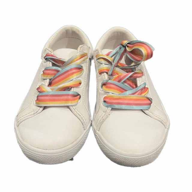 High Top Design Janie and Jack Girls White Sneakers