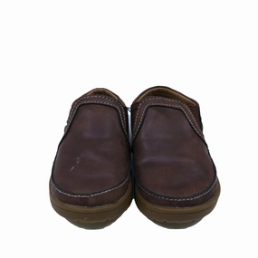Born Boys Brown Shoes Step Smart Grass Hike