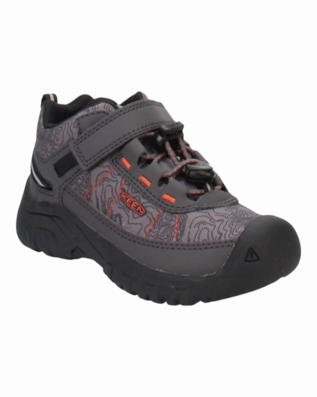 Boy's Targhee Sport Shoes In Magnet/scarlet Protective Comfort Low Ankle Style