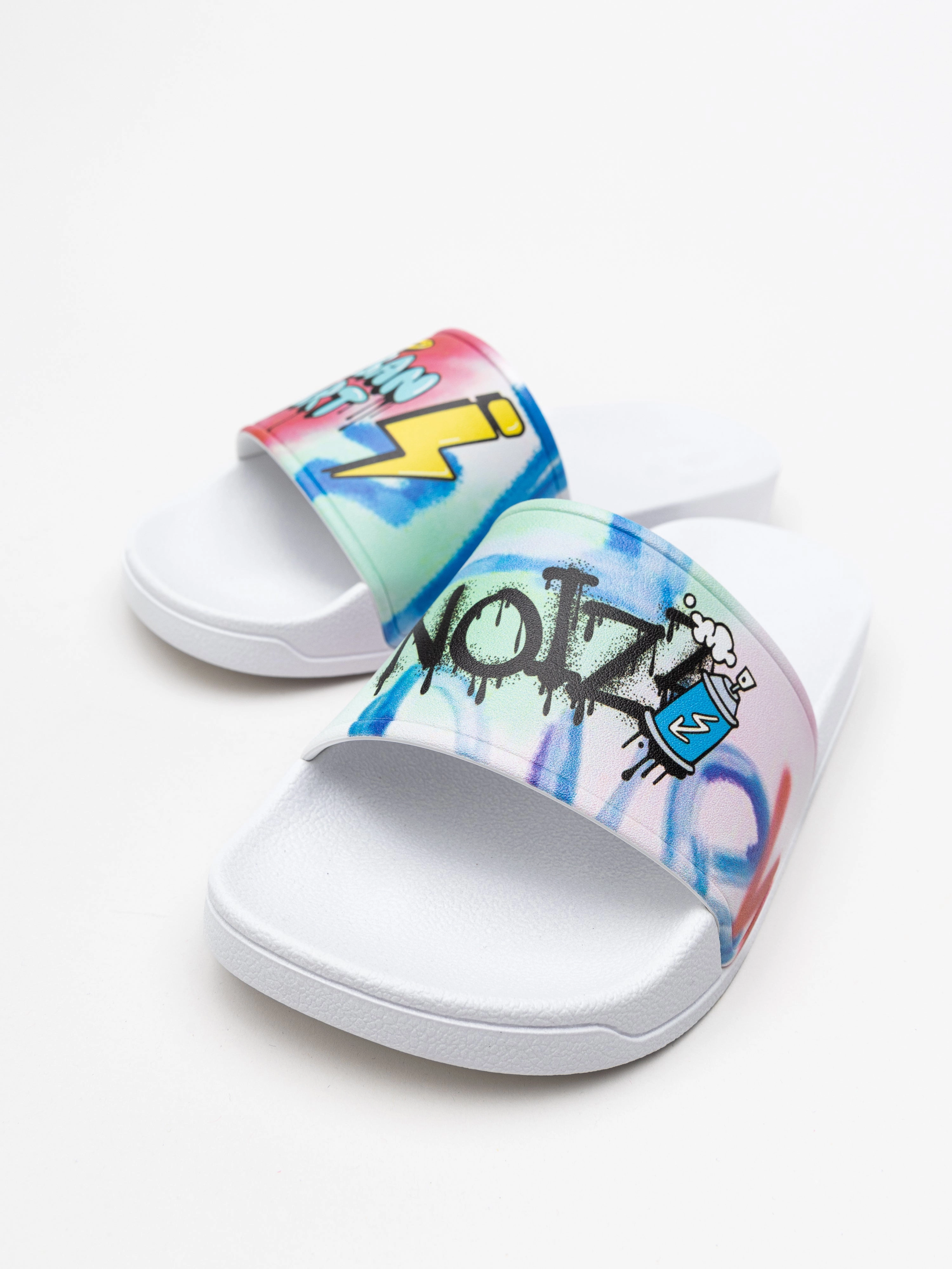 Boys Slip On Slides Sidewalk Ready