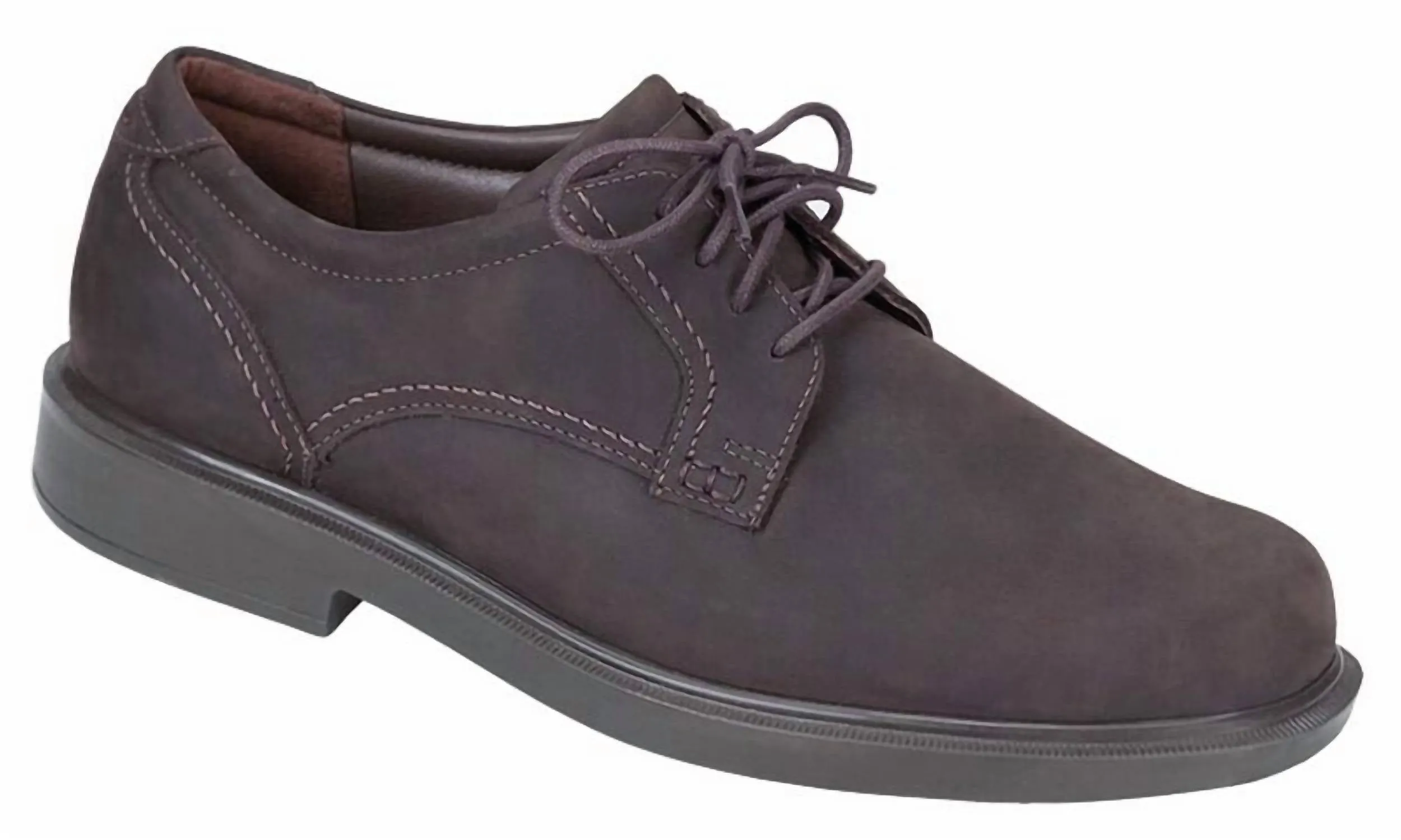 Glossy Layer City Dweller Men's Ambassador Lace Up Oxford In Coffee Bean