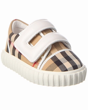 Summit Step Burberry Canvas Sneaker