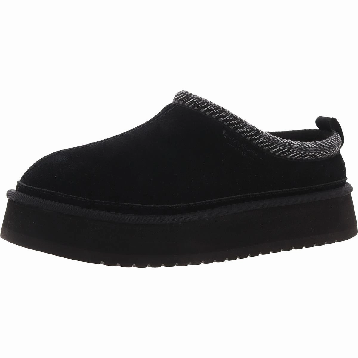 Comfy Fit Anti   Rust Burree Womens Supercomff Faux Suede Loafer Slippers