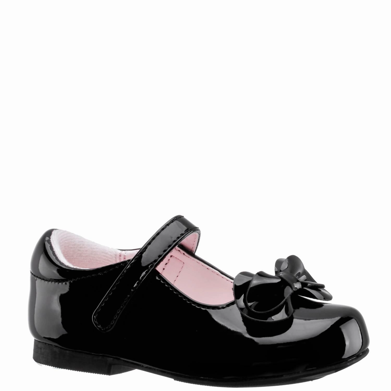 Layered Wardrobe Professional Outfit Girl's Krista Shoes In Black Patent