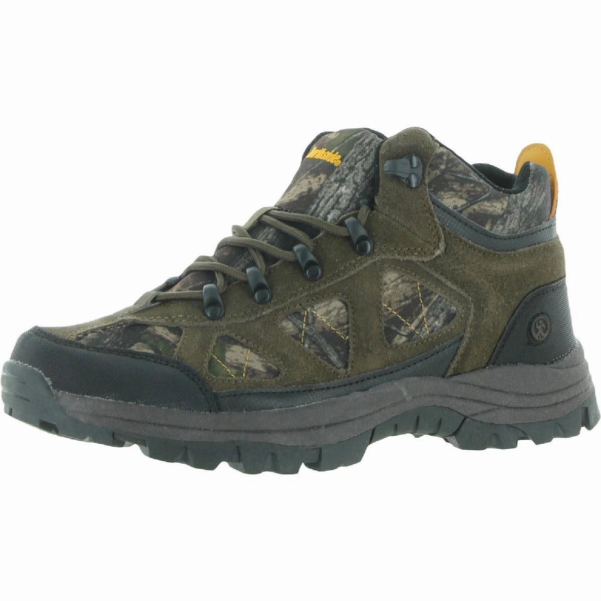 multi - density midsole Caldera Mens Camoflouge Suede Hiking Shoes