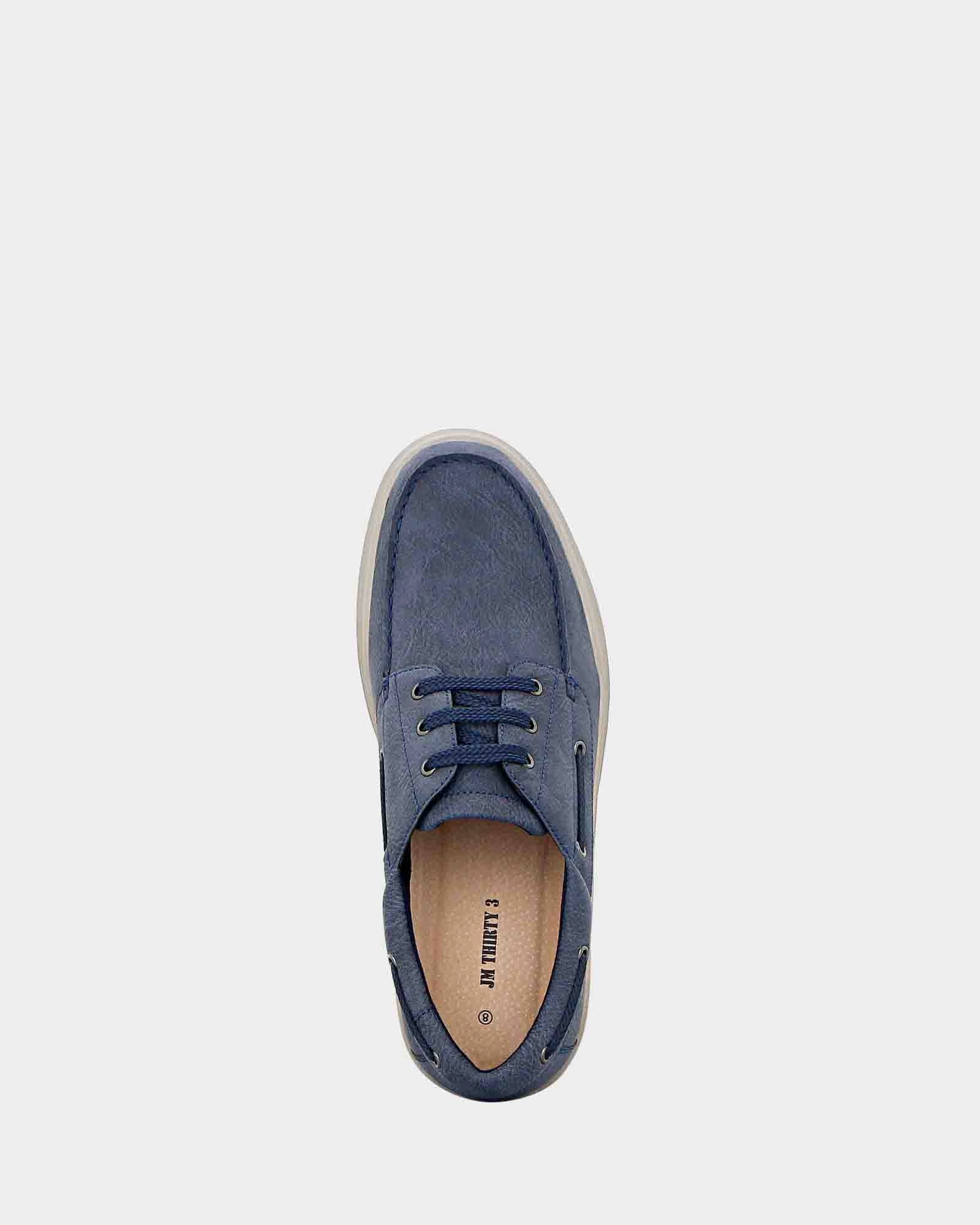 Caspian Navy Bootie Style Narrow heel