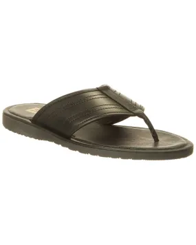 M by Bruno Magli Artemio Leather Flip-Flop Easy Slip On