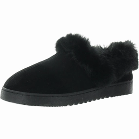 Anti   Wear FlexGrooves Lola Womens Faux Fur Lined Man Made Scuff Slippers