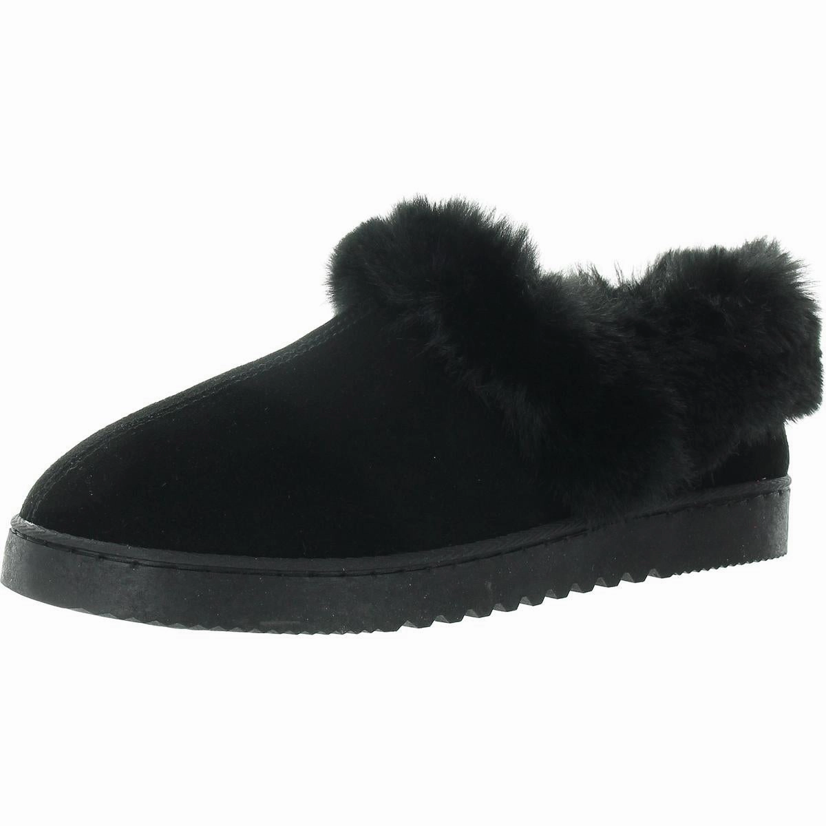 Anti   Wear FlexGrooves Lola Womens Faux Fur Lined Man Made Scuff Slippers