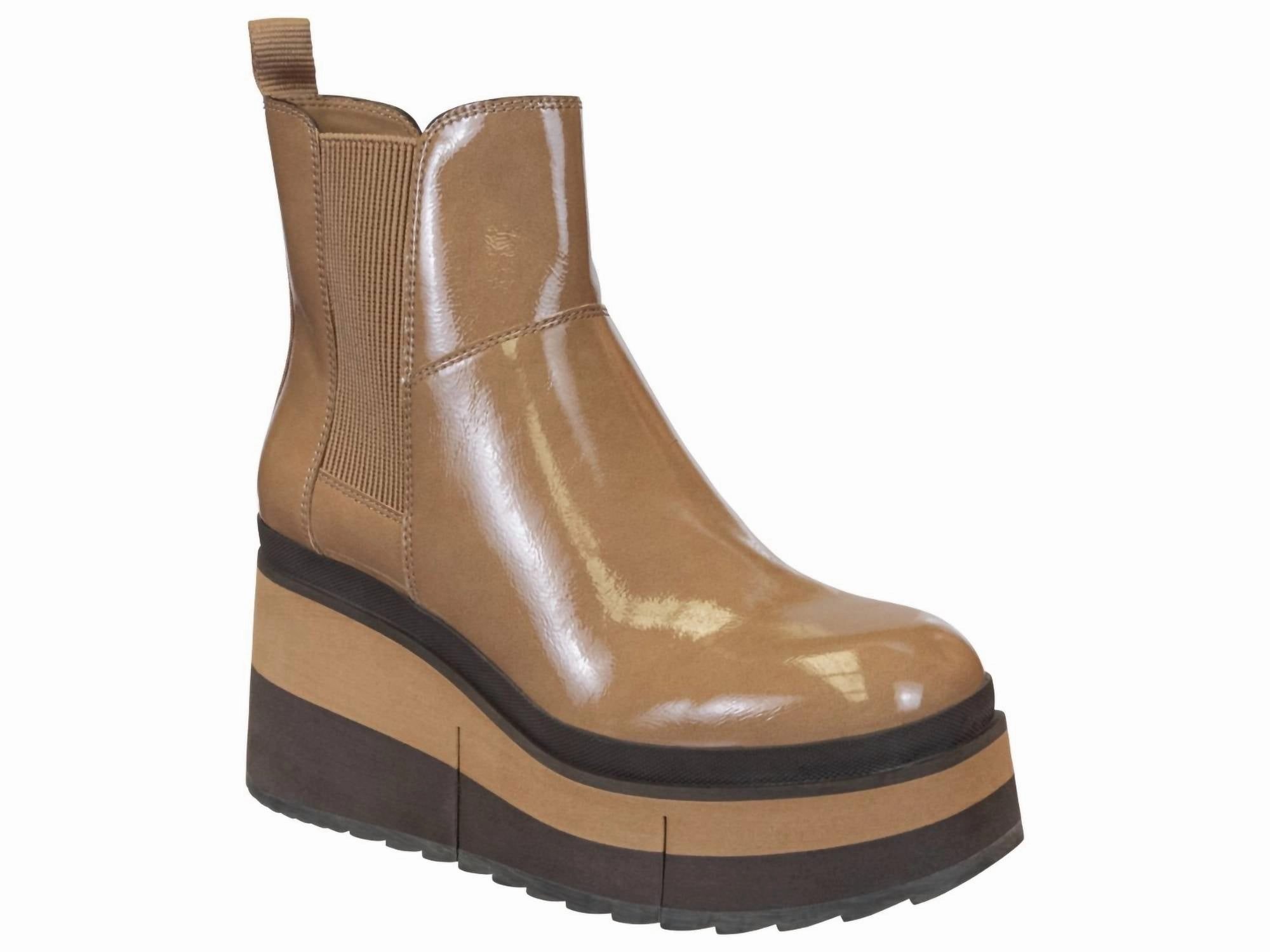 Chelsea Boot In Beige Winter Trek light texture
