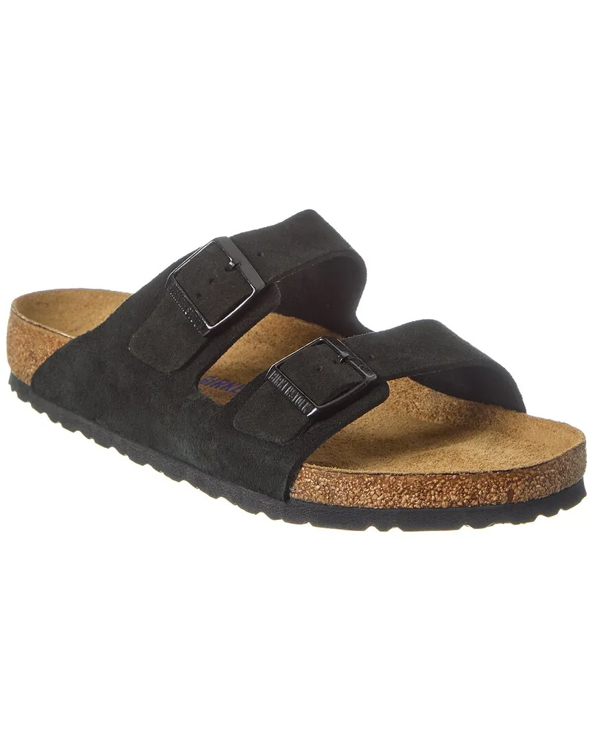 Birkenstock Arizona Soft Footbed Suede Sandal Step Friendly Toe Free