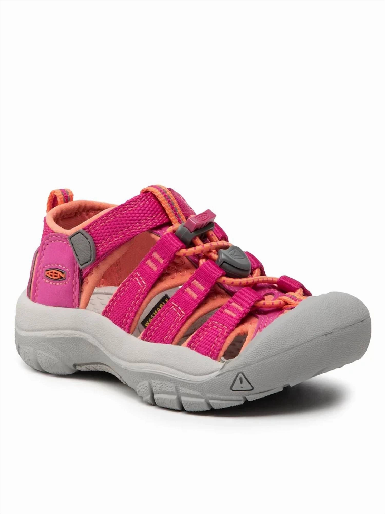 Practical Footwear Machine made Children Newport H2 Sandal In Very Berry