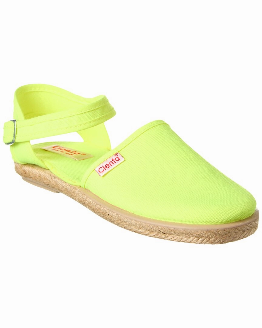 Cienta Valenciana Hebilla Liso Canvas Sandal Soft Padding Morning Hike