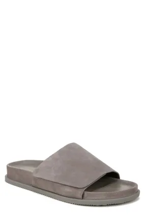 Fashion Sandals Errand Style Men's Vince Del Rey Sandal In Smoke Grey Suede