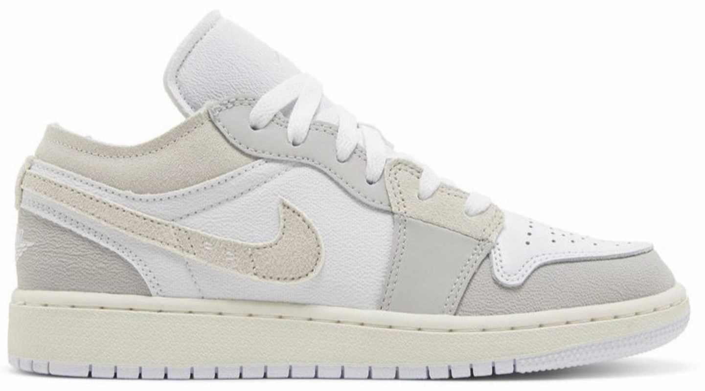 Non-slip Fit Jordan 1 Low SE Craft Inside Out Tech Grey (GS)