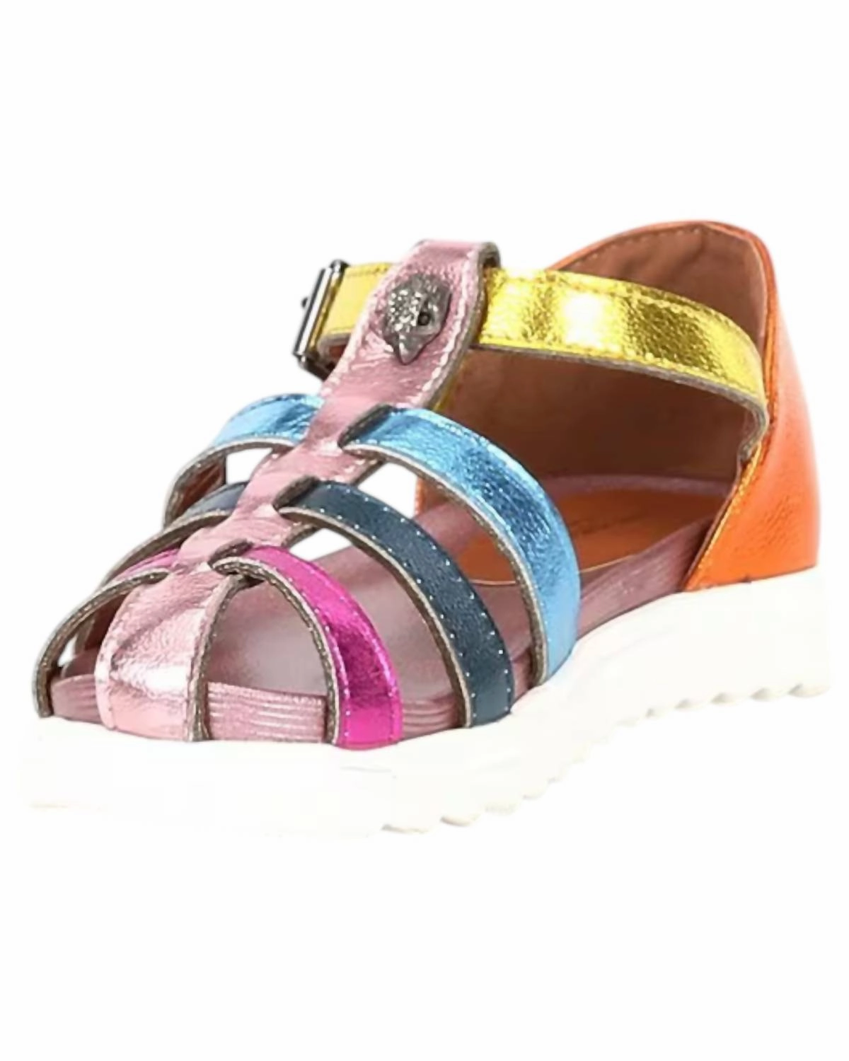 Shore Style Sandal Straps Girl's Kensington Fisherman Sandals In Multi