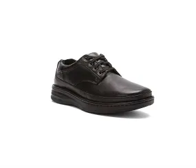 Men's Toledo Oxford Shoes In Black Calf Stylish Commuter