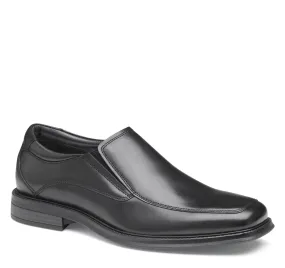Breathable Material Classic Edge Daily Commute Johnston & Murphy Men's Ardmore Black Leather Moc Toe Venetian Slip On Loafer Shoe