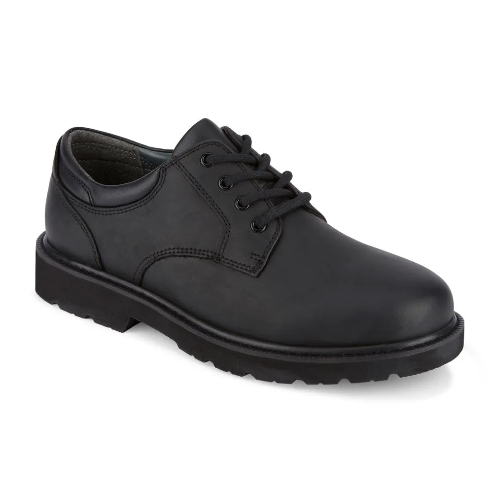 Dockers Mens Shelter Synthetic Leather Rugged Casual Oxford Shoe - Wide Widths Available Business Comfort Breathable Feel Modern Professional