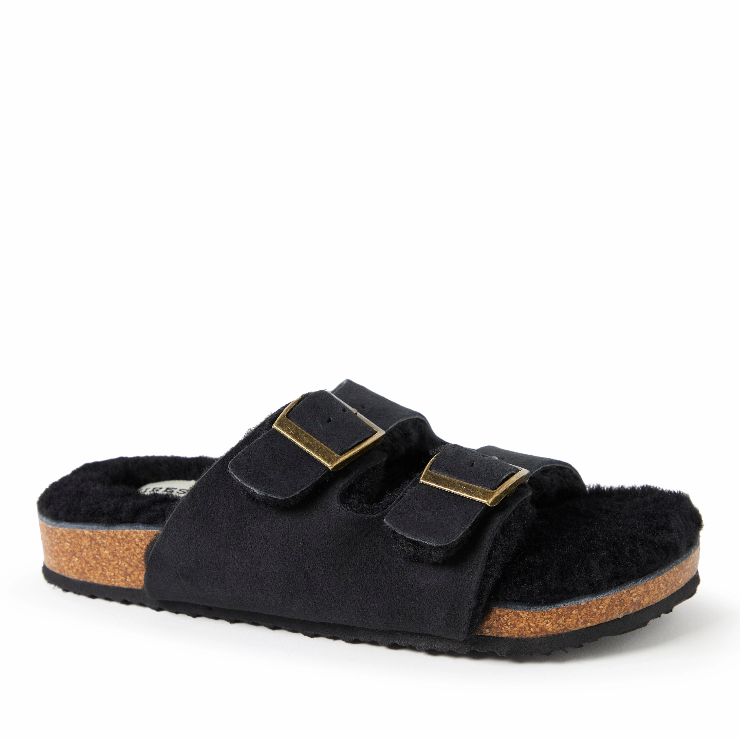 Classic Design Women's Tamworth Cork Molded Footbed Double Band Slide
