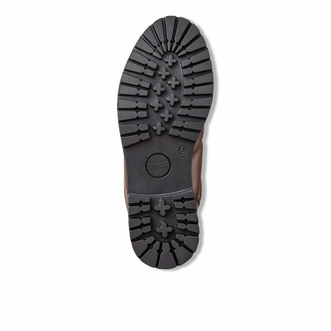 Protective Layer Cougar - Women's Leather Waterproof Winter Boots (VANTAGE-DKBRN)