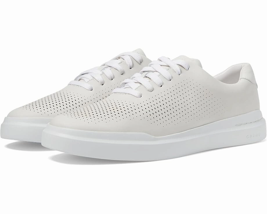 Cole Haan GrandPro Rally Laser Cut C31436-100 Sneaker Men's White Shoes RHS4796 City Run machine - washable - design shoes