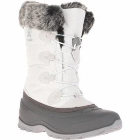 Mountain Trail Women's Momentum 3 Snow Boots In White/gray