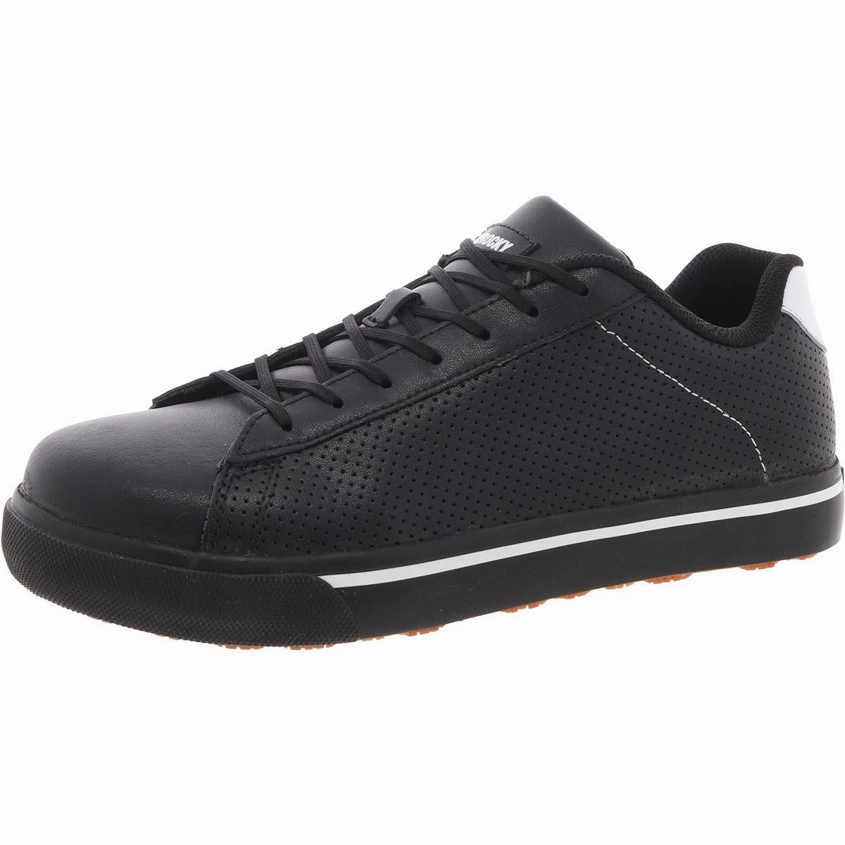 budget - friendly shoes Mens Slip Resistant Leather Work & Safety Shoes