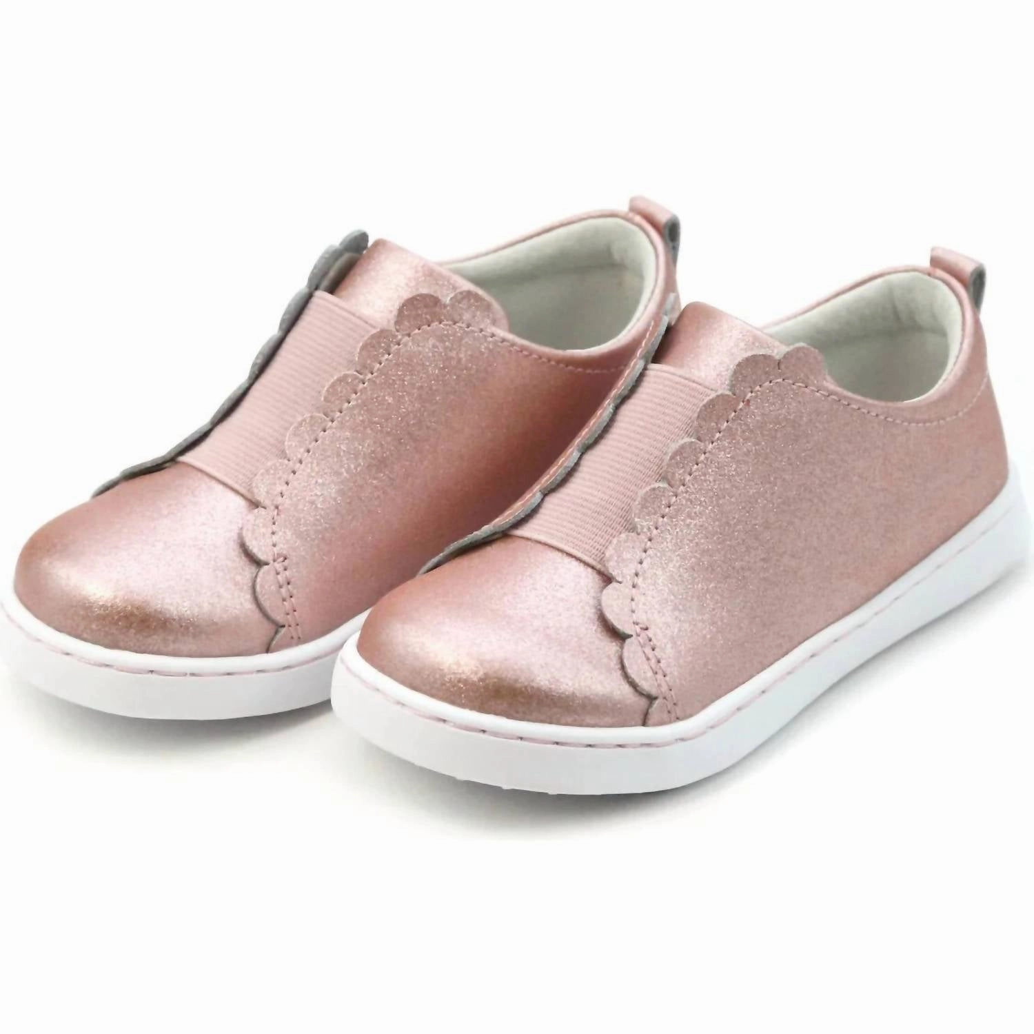 Girl's Phoebe Slip On Sneaker In Glitter Pink Rugged Terrain