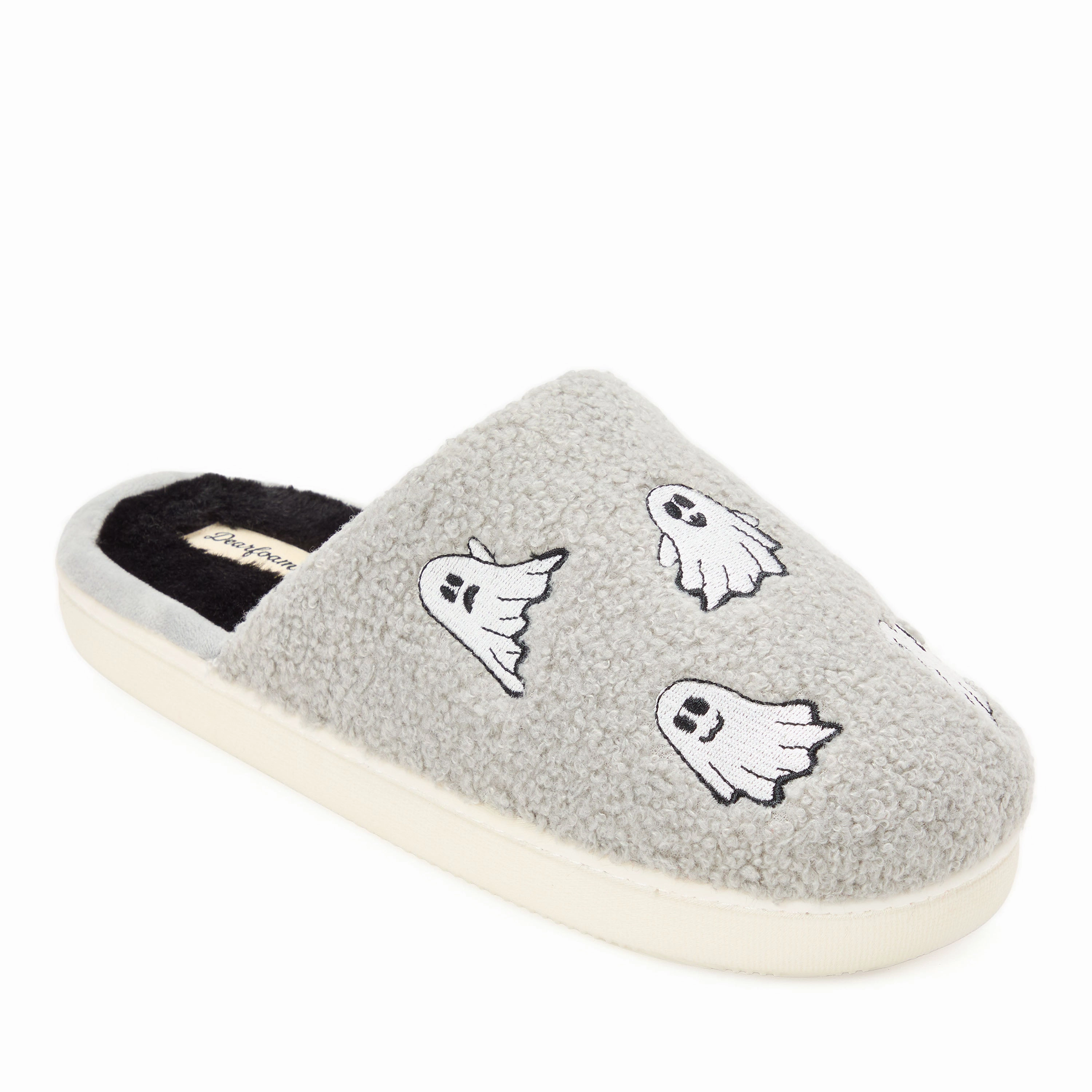 Wide fit Smooth Fit Dearfoams Women's Halloween Scuff Slipper