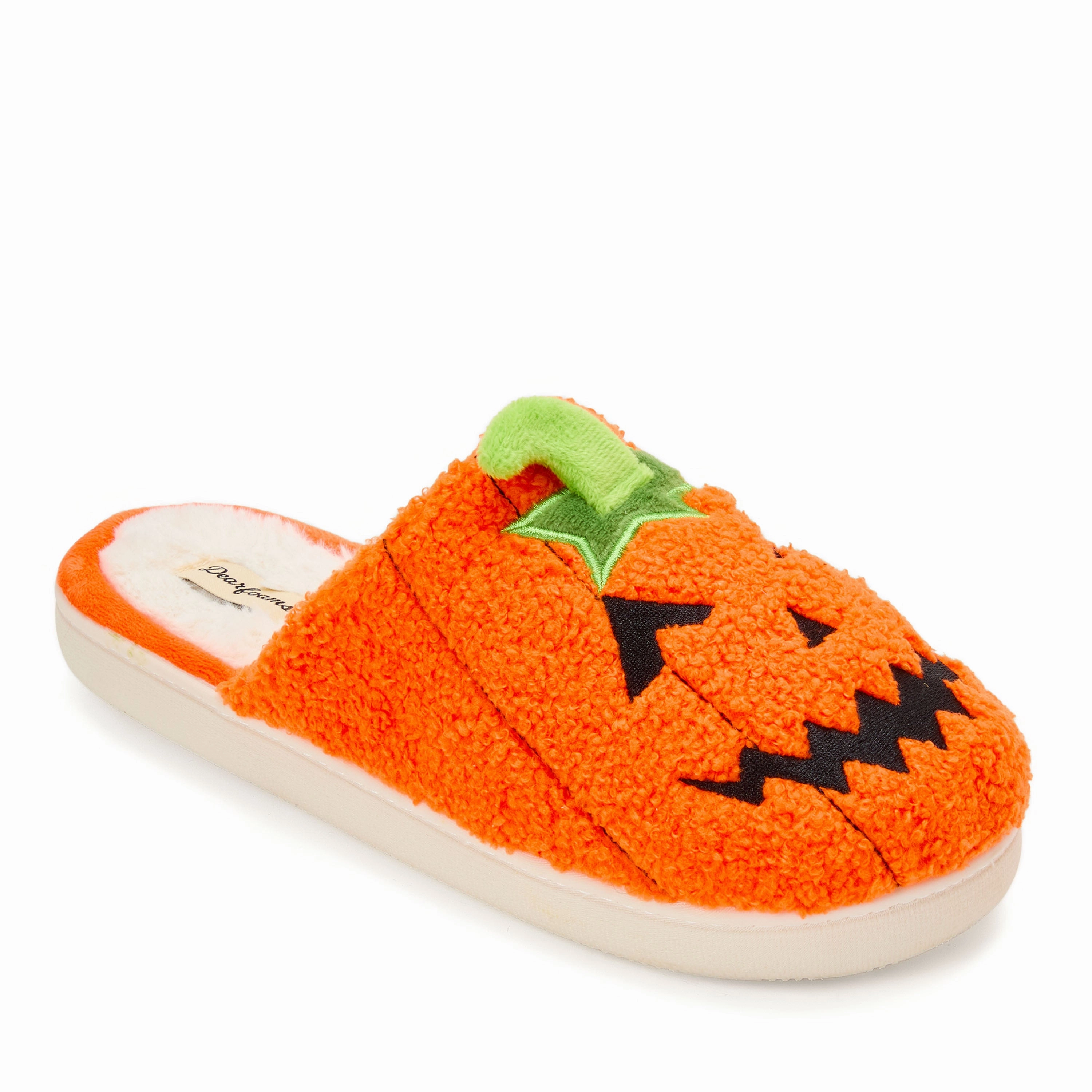 Flexible Design Smooth Outsole Dearfoams Women's Halloween Scuff Slipper