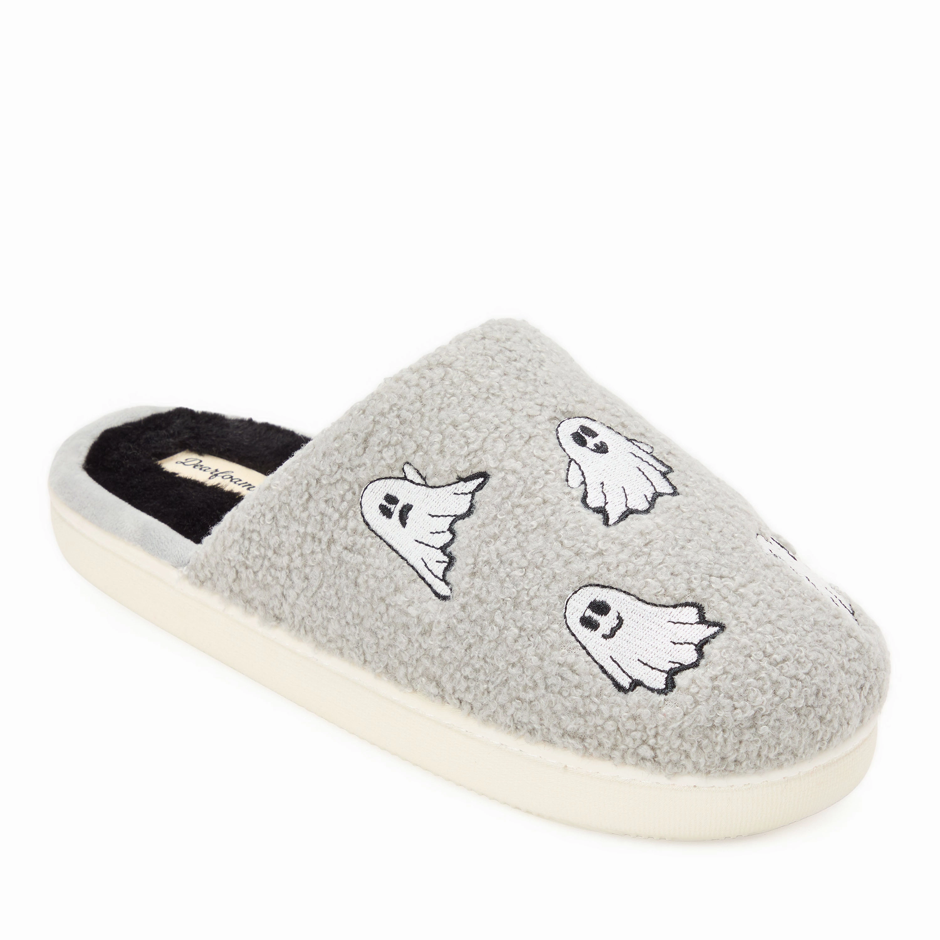 Dearfoams Women's Halloween Scuff Slipper Soft Touch