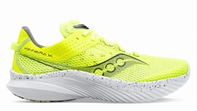 Endurance Running Men??S Kinvara 14 Running Shoe-D/medium Width In Citron/black