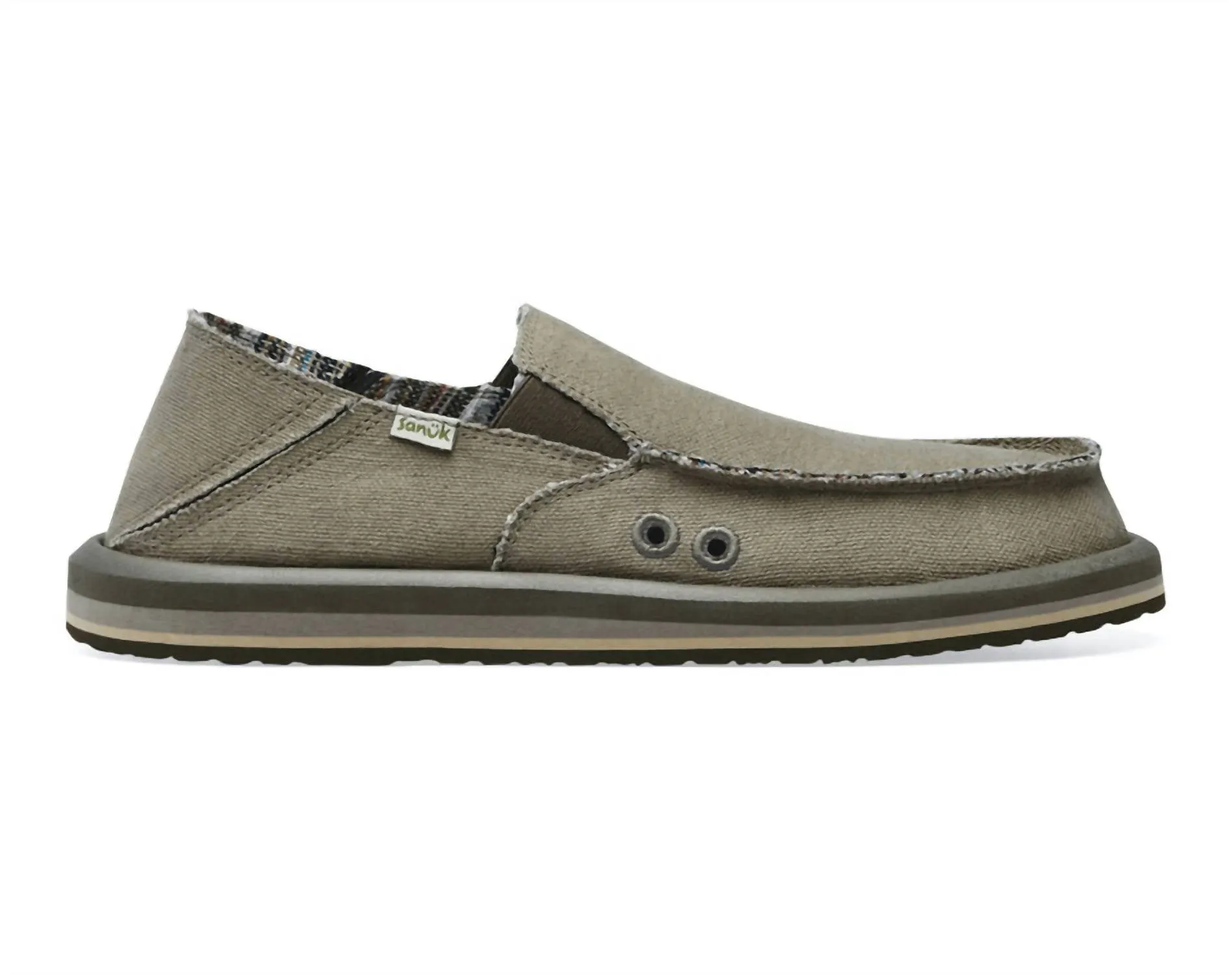 Men's Sidewalk Surfer St Hemp Shoe In Earth Smart Look Ankle Strap