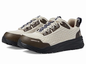 interval training running wear running for stress relief shoes Rocky SR Athletix RKK423ZA Sneakers Women's Taupe Nano Comp Toe Work Shoes Rock8 (Ivory,8 (Women's))