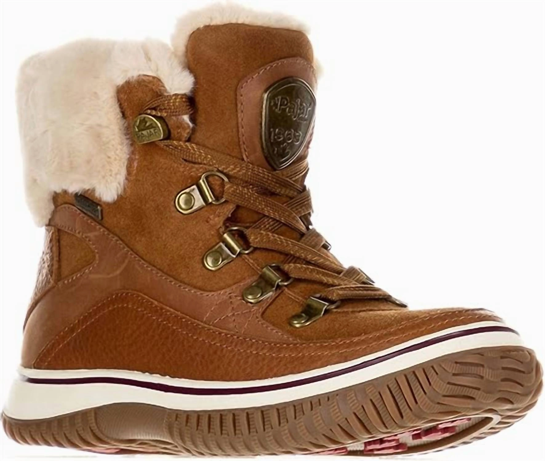 Comfortable Feeling Stylish Look Women??S Giselle Winter Boots In Cognac