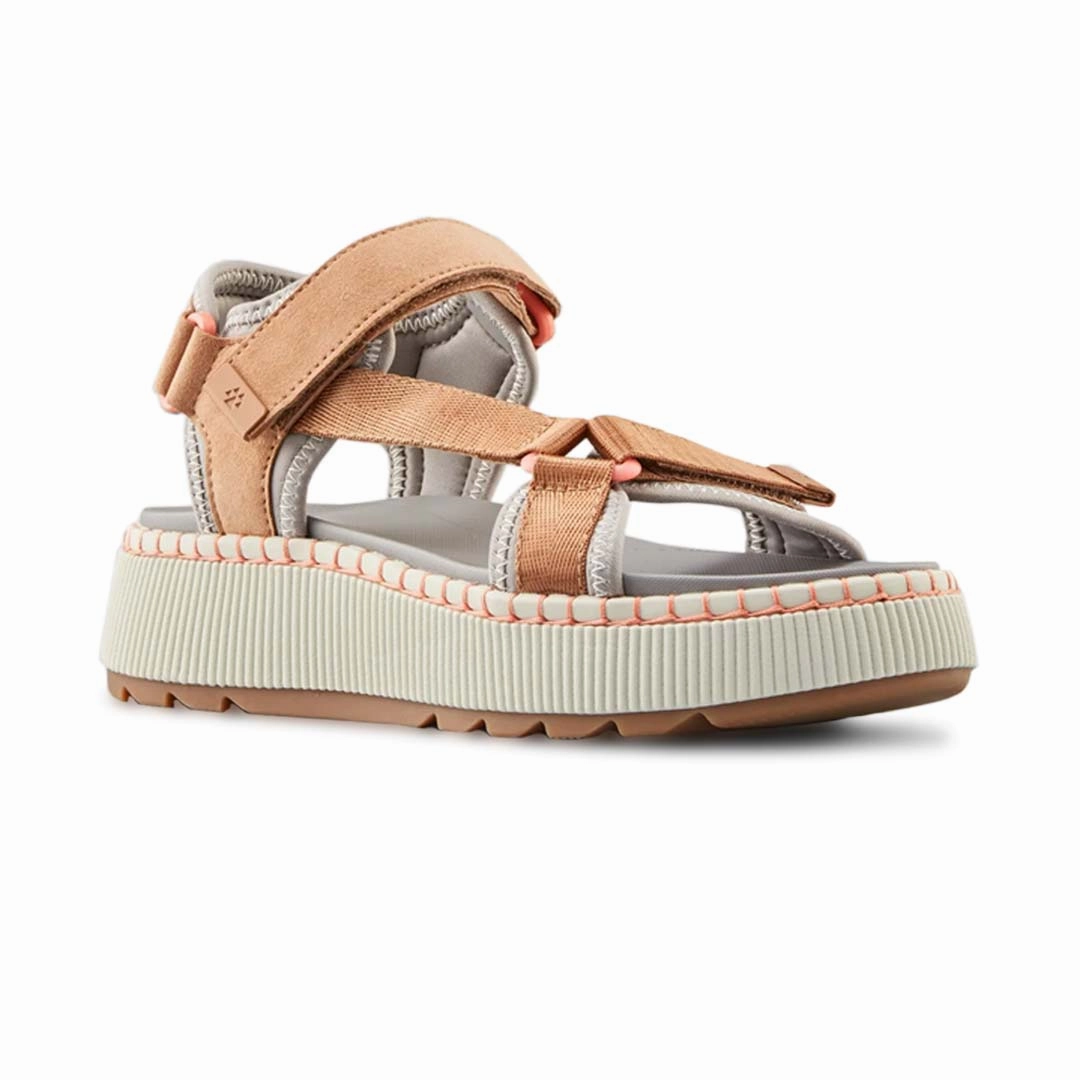 All-day Comfort Balanced feel Cougar - Women's Spray Luxmotion Nylon & Suede Water Friendly Sandals (SPRAY-SAND)